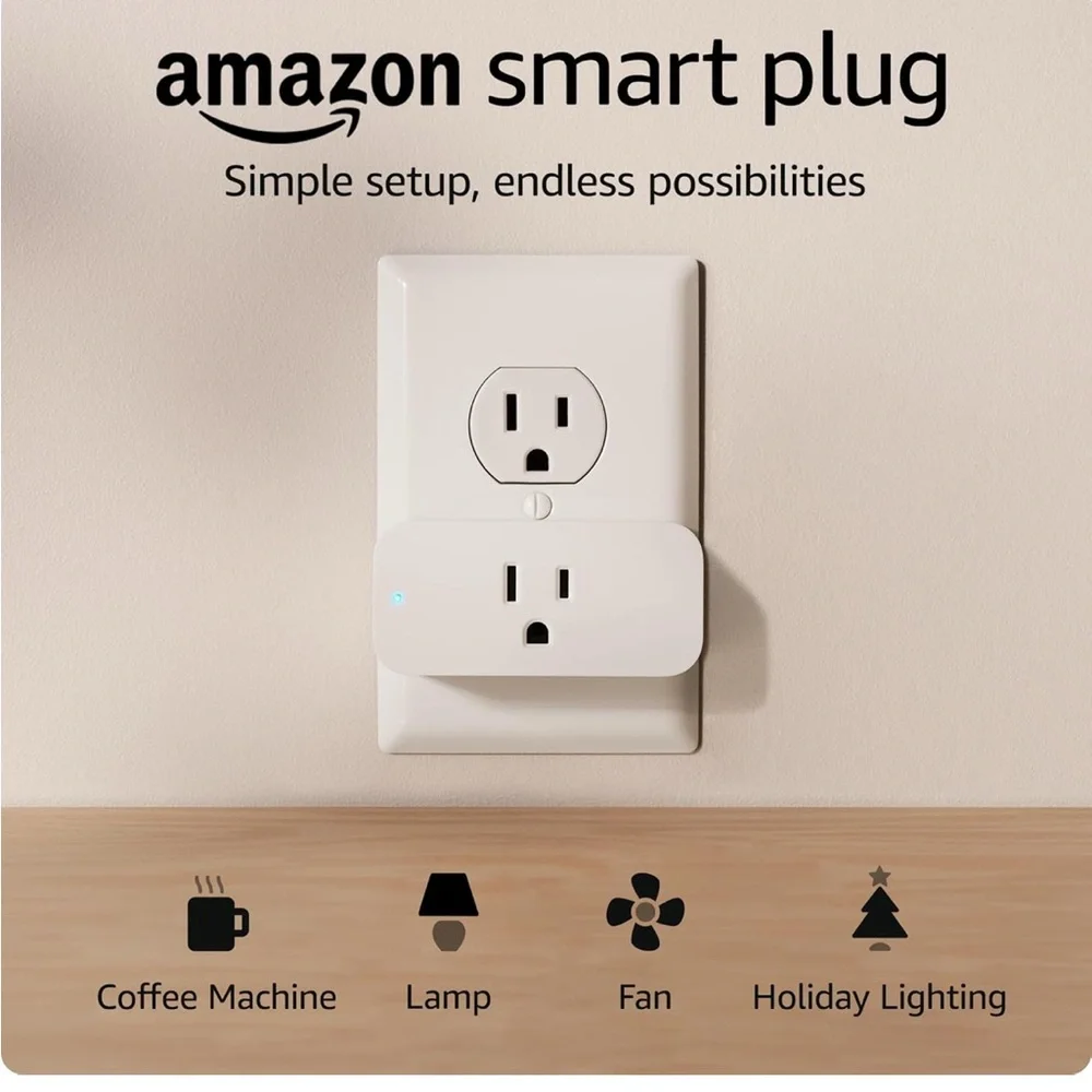 Amazon Smart Plug | Works with Alexa | Simple setup, endless possibilities